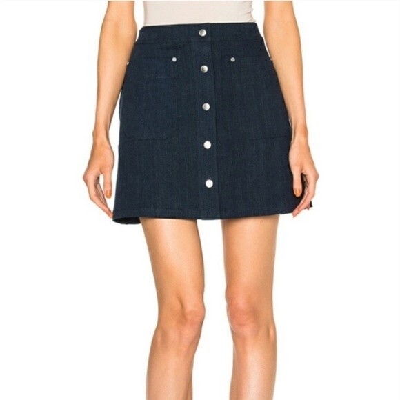 Rag & Bone Denim Siggy Jean Skirt Size 4 - Picture 1 of 10